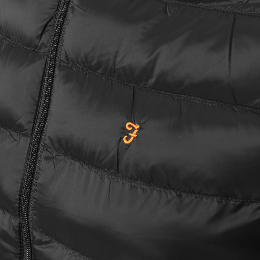 Alternative Image for ProductFarah Vintage Strickland Quilted Jacket Black3